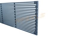 Écran de bande LED de maille d'affichage à LED transparent P16-16mm imperméable d'écran de grille LED pour la construction de fenêtre en verre