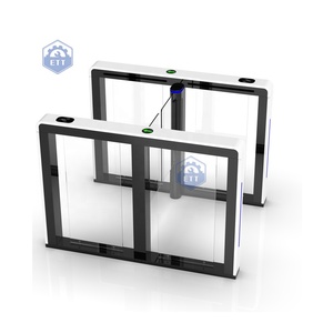 Lối vào turnstile an ninh kiểm soát truy cập hệ thống không thấm nước nhận dạng khuôn mặt Swing cổng rào cản - Product Image 3