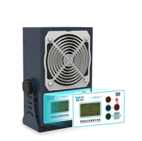 BAKON Série U301 ESD Souffleur ioniseur intelligent à réseau haute efficacité anti-poussière, ventilateur ionique antistatique à air chaud