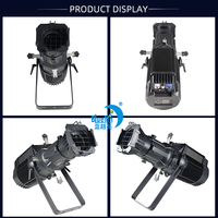 Luz de perfil LED de alto brillo de 200W, iluminación de Teatro de aluminio de corte blanco cálido para reuniones de transmisión, luces de escenario