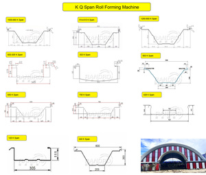 <span class=keywords><strong>800</strong></span> 610 680 K Q span trussless lợp Máy Máy tạo hình vòm mái vòm lớn K-610 k span - Product Image 3