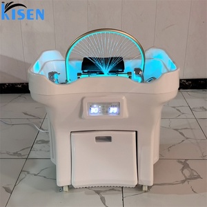 Kisen Luxury Hair Washing Head Therapy SPA sans plomberie, bac à shampoing portable avec réservoir d'eau pour salon de beauté - Product Image 6