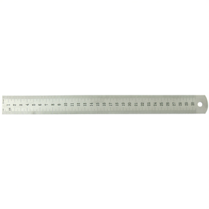 Semi Rigid Stainless Steel Ruler 30 Cm Straight Edge <b>Measuring</b> <b>Tool</b> For Precision Work - Product Image 2