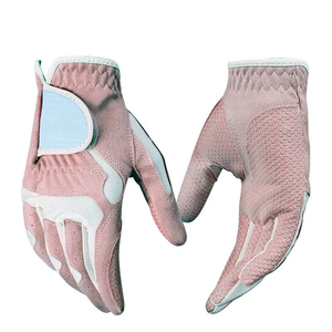 Guantes de Golf de Piel de Oveja Transpirable, Cuero Genuino, para Hombre, Mano Izquierda/Derecha, Suaves, Antideslizantes, con Gránulos, Logotipo Personalizado - Product Image 1