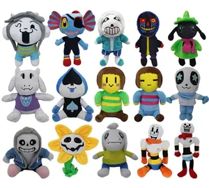 แนวโน้มสูงตุ๊กตาสัตว์ของเล่นอะนิเมะของเล่นเกม Undertale รอบคลุม Squishy การ์ตูนตุ๊กตายัดไส้ของเล่นสําหรับเด็ก