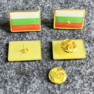Pin de Solapa con Diseño de Bandera de País, Impresión Epoxi, Sin Pedido Mínimo, en Existencia - Product Image 5