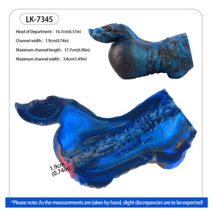 GEEBA Furry Wolf Monster Male Masturbator Silicone Fantasy Beast Butt Sex Toys for Men Texture Adult New Products Ideas Business - Product Image 2