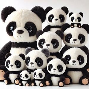 ตุ๊กตายัดนุ่นสำหรับเด็กหมีแพนด้าตัวใหญ่ของเล่นนุ่มสำหรับเด็กตุ๊กตาน่ารักหมีเท็ดดี้ - Product Image 3