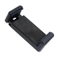 Support de trépied universel pour téléphone portable en plastique, vis 1/4, clip réglable, étanche, rotation à 360 degrés, compatible avec les mobiles