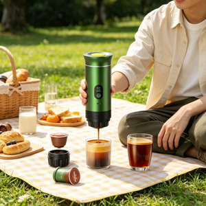 Wholesale OEM Portable <b>Coffee</b> Capsule <b>Machine</b> USB Heated 150ml Mini Espresso for Outdoor & Office Scenarios - Product Image 1