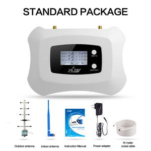 Répéteur de réseau mobile ATNJ 2G 4G compatible GSM/DCS 1800 MHz avec écran LCD intelligent, amplificateur de signal d'antenne pour la maison - Product Image 3