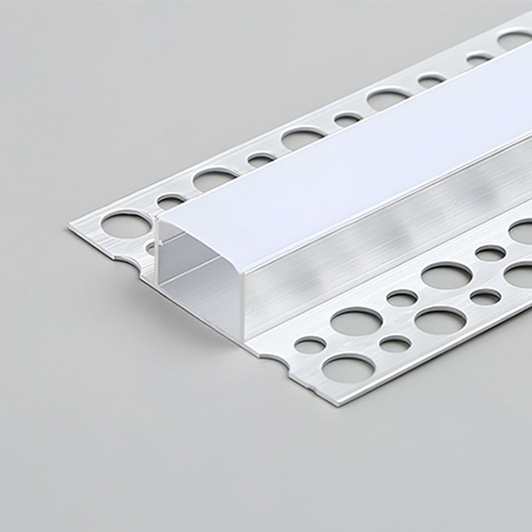 Modern Eco-Friendly LED Ceiling Light 6000 Series Aluminum Alloy Moldings Recessed Drywall Gypsum Wall Lamp for Hotels Hospitals
