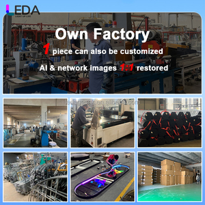 ซุ้มแต่งงานโลหะสีขาวแบบกำหนดเอง LEDA พร้อมขาตั้งโคมระย้า ฉากหลังงานแต่งงานสุดหรู สำหรับตกแต่งเวทีงานอีเว้นท์และปาร์ตี้ - Product Image 4