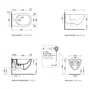 2,0 Настенный Набор для биде - Product Image 5