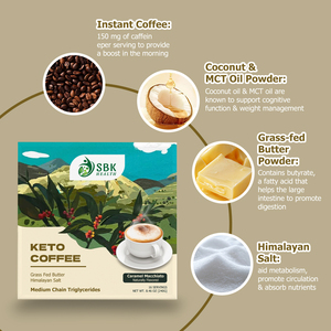 Café Keto en Oferta con Bajo Contenido de Grasa Total, Promueve la Satisfacción Después de las Comidas, Apoya la Función Cognitiva y el Control de Peso - Product Image 3