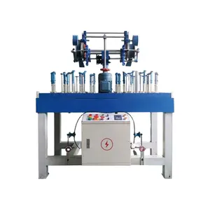 Factory Wholesale Strong Stretch Elastic Bungee Cord Braided Round Rubber Elastic Rope Braiding Machine