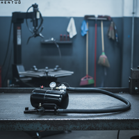 Compresseur d'air électrique pour pneus, gonfleur de pneus automobile, décolleur de pneus / positionneur de talon de pneu