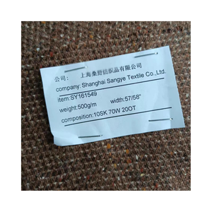 Woolen Fabrics <strong>Wool</strong> Woven <strong>Brown</strong> Recycled <strong>Wool</strong> Fabric for Women Men Boys Girls Coats Fashionable Winter Collection - Product Image 5