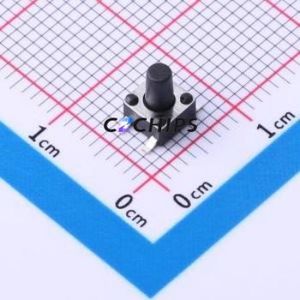TSC015A06526B Tactile Switch SMD-4P,4.5x4.5mm Switch Round Button 2.6N Vertical Mount 4.5mm - Product Image 1