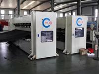Machine automatique de poinçonnage à aiguilles motorisée ChangYuanLong pour géotextiles, protection des pentes routières, alimentée par moteur