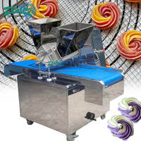 Machine à biscuits à deux couleurs ZL-CO600D, machine industrielle à biscuits, 25 rangées/min, système double couleur pour boulangerie, usine de biscuits