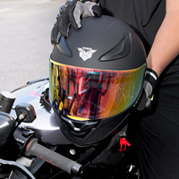 Casque de moto intégral VCOROS VF103 unisexe certifié DOT/ECE en ABS+EPS pour toutes les saisons