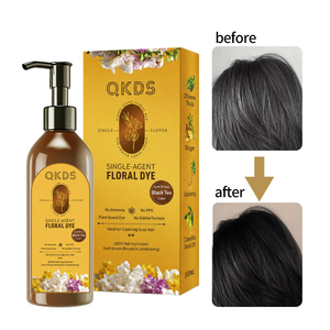 Teinture capillaire en crème semi-permanente <span class=keywords><strong>sans</strong></span> ammoniaque QKDS Factory Spot 210ml, couvre les <span class=keywords><strong>cheveux</strong></span> <span class=keywords><strong>blancs</strong></span> - Product Image 5