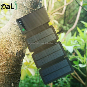 100% เต็ม<span class=keywords><strong>ชาร์จ</strong></span>โดยแสงแดดพับกันน้ำธนาคารพลังงานแสงอาทิตย์แบบพกพา<span class=keywords><strong>ชาร์จ</strong></span>โทรศัพท์มือถือพลังงานแสงอาทิตย์ที่มีไฟ LED - Product Image 2