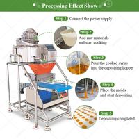 Machine de dépose de gélatine à petite échelle pour la fabrication de bonbons gélifiés et de toffee fondant à domicile