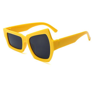 Levantamiento de <span class=keywords><strong>cejas</strong></span> Divertido Nuevo estilo Personalidad Tamaño irregular Ojos Hip-hop Gafas de sol Tendencia - Product Image 5