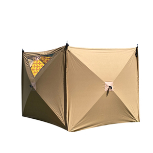 Usine personnalisée Style arabe motif désert cour clôture carré <span class=keywords><strong>Camping</strong></span> en plein air écran <span class=keywords><strong>pare</strong></span>-<span class=keywords><strong>brise</strong></span> bouclier mur coupe-vent voitures - Product Image 1