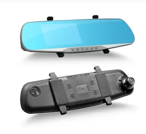 4.3Inch IPS Car Rearview Mirror DVR Camera ADAS Dash Cam Video Recorder High精細Wide広角Main Lens