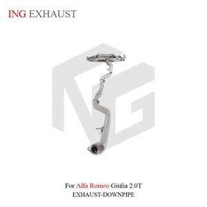 Pièces de performance ING en gros avec système d'échappement Cat-Back Valvetronic en acier inoxydable pour <span class=keywords><strong>Alfa</strong></span> <span class=keywords><strong>Romeo</strong></span> <span class=keywords><strong>Giulia</strong></span> 2.0T - Product Image 4