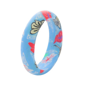 Bộ Nhẫn Hoa Đất Sét Đa Năng INS Cho Nữ, Phù Hợp Với Màu Cầu Vồng, Xuân Hè - Product Image 6