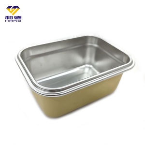 ที่กำหนดเอง Bento กล่องอาหารกลางวันสแตนเลสสี่เหลี่ยมผืนผ้าภาชนะบรรจุอาหารโลหะกล่องอาหารกลางวันลึกวาดกล่อง - Product Image 5