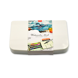 Ensemble de <span class=keywords><strong>peinture</strong></span> à l'eau <span class=keywords><strong>gouache</strong></span> 36 couleurs de haute qualité pour l'art et la créativité - Product Image 2