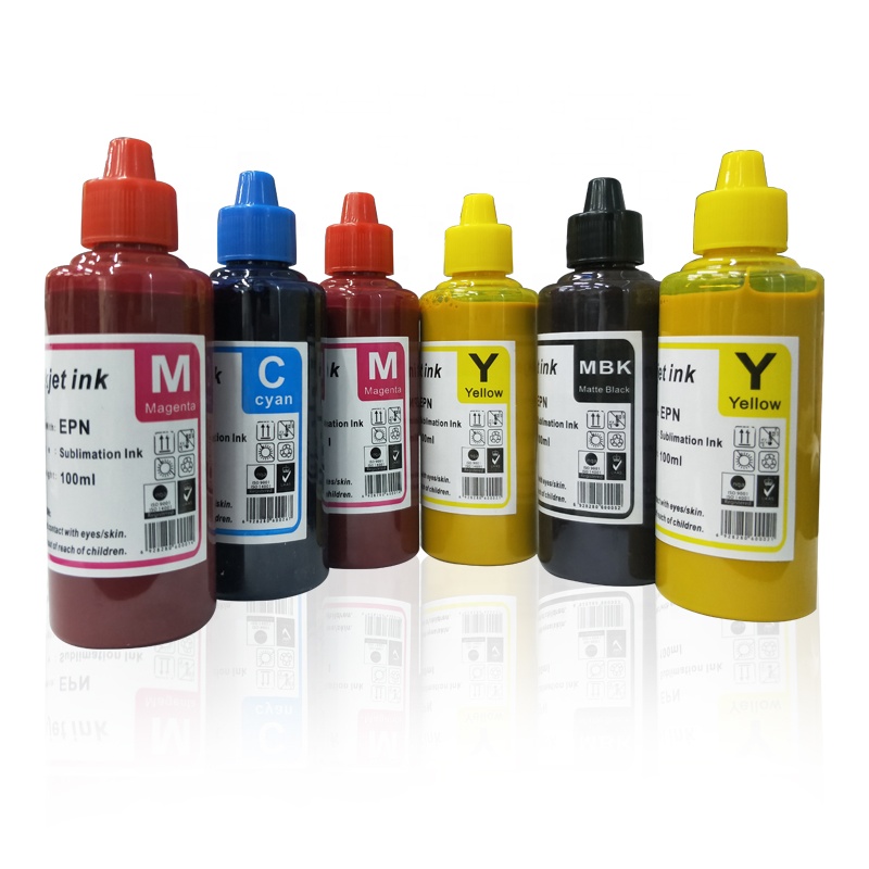 Цифровая печать на ткани, сублимационные красящие чернила