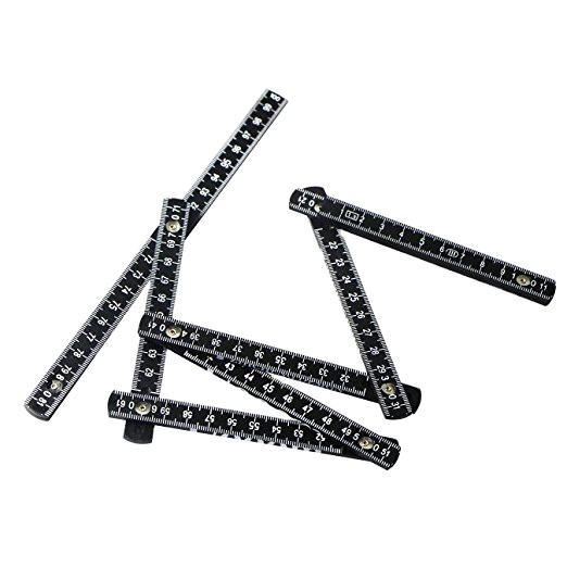 1m/2m Foldable Plastic Meter Ruler with Custom Logo