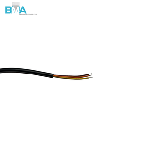 2*2ピン ピッチ2.50mm ハウジングからストリップ状錫線ハーネスへ UL2464 26AWG 60CM/1.97ft 3芯 ブラックPVC 工業用デバイス向け - Product Image 3