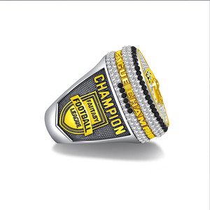 FFL 2025 <span class=keywords><strong>fantacalcio</strong></span> campioni esclusivi personalizzati a buon mercato anello di pietre preziose da uomo gioielli da regalo produttori diretti - Product Image 4