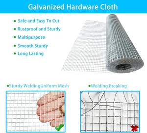Galvanizli kaynaklı demir çelik tel örgü çit Meshes rulo tavşan tavuk horoz kafesleri kağıt rulosu kafes tavşan çit - Product Image 4