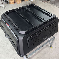 Bâche de benne de camionnette 4x4 pleine hauteur en aluminium sur mesure à 3 portes, étanche, pour tous types de véhicules, vente en gros