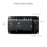 EAST EQ3NMA-125/4P Commutateur de transfert de source (ATS) à double alimentation 125A 4P AC400V Classe PC avec module de commande