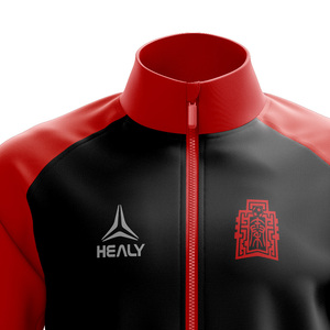 HEALY ออกแบบชุดวอร์มฟุตบอลผู้ชายไซส์ใหญ่แบบกำหนดเองได้ คุณภาพสูง - Product Image 4