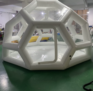 Tente transparente de ciel étoilé de tache scénique extérieure de maison du football gonflable logo gonflable personnalisé - Product Image 2