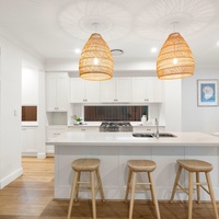Échantillon Gratuit Disponible - Armoire de Cuisine Moderne Laquée Peinte