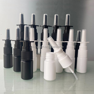 Venta al por mayor 10ml HDPE blanco negro plástico vacío Nasal <span class=keywords><strong>Spray</strong></span> botellas para nariz boca pulverizador <span class=keywords><strong>botella</strong></span> médica embalaje - Product Image 4