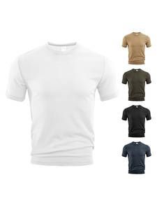 T-shirt Homme Grande Taille Européenne, Vêtement d'été <span class=keywords><strong>L</strong></span>éger, Sport Décontracté, Ample, Respirant, Séchage Rapide, Anti-humidité - Product Image 2