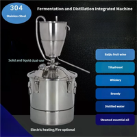 Machine intégrée de fermentation, distillation et brassage à commande électronique 15-50L, utilisable pour l'alcool et l'extraction végétale