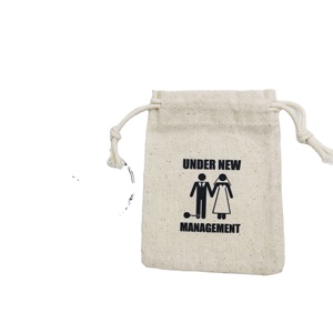 Small Cotton Canvas Draw String Muslin <b>Bags</b> Linen <b>Bag</b> Sachet <b>Gift</b> Pouch for Party Home Supplies - Product Image 1